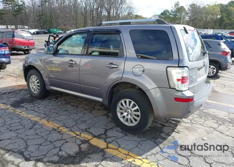 2008 Mercury Mariner Premier z USA, uszkodzony, nr VIN 4M2CU87198KJ49595